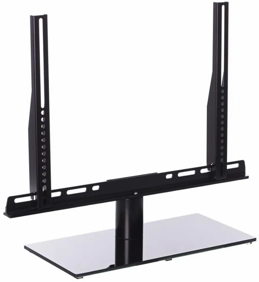 CAVTSL - TV tafelstandaard draaibaar large 46-60 zwart glas