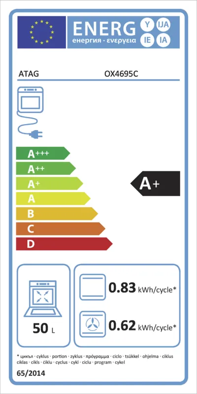 ATAG OX4695C energielabel
