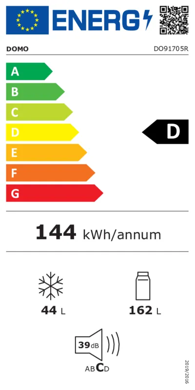 Liebherr SWNstd 529i - 20 energielabel