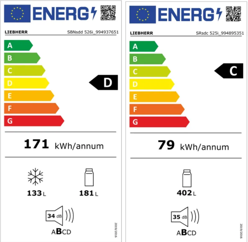 Liebherr XRCsd 5255-22 (SBNsdd 526i-22+SRsdc 525i-22) energielabel